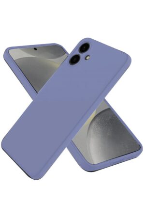 Samsung Galaxy A06 Kılıf First Silikon - Lila-(5796)