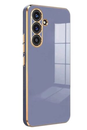 Samsung Galaxy S25 Kılıf Volet Silikon - Mavi-(5796)