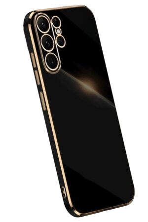 Samsung Galaxy S25 Ultra Kılıf Volet Silikon - Siyah-(5796)