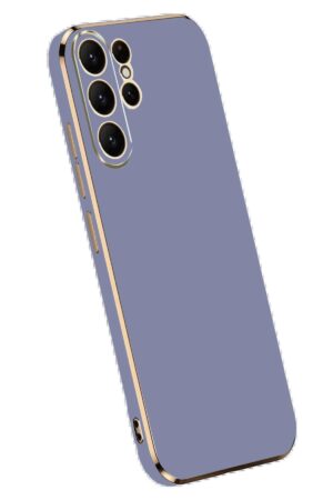 Samsung Galaxy S25 Ultra Kılıf Volet Silikon - Mavi-(5796)