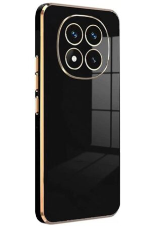 Xiaomi Redmi Note 14 Pro 4G Kılıf Volet Silikon - Siyah-(5796)