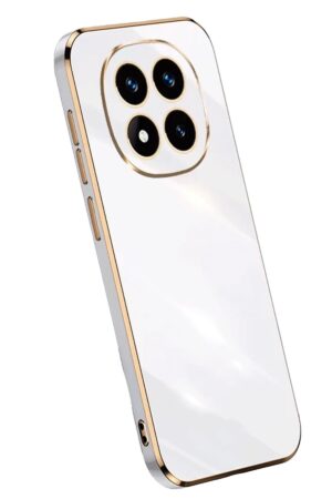 Xiaomi Redmi Note 14 Pro 5G Kılıf Volet Silikon - Beyaz-(5796)