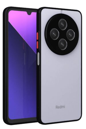 Xiaomi Redmi 14C Kılıf Montreal Silikon Kapak - Siyah-(5796)