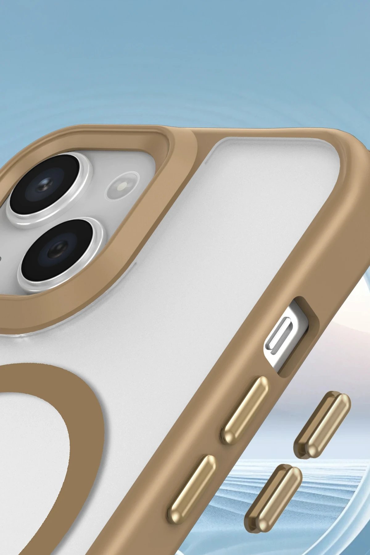 iPhone 15 Kılıf Enka Magsafe Silikon Kılıf - Siyah-(5796) - Görsel 2