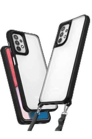 Samsung Galaxy A23 4G Kılıf Penta Silikon Kılıf - Siyah-(5796)