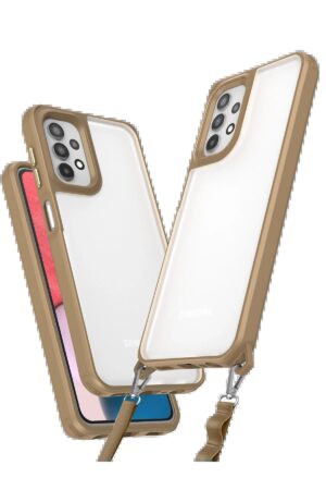 Samsung Galaxy A23 4G Kılıf Penta Silikon Kılıf - Çöl Titanyum-(5796)