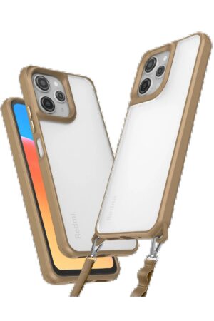 Xiaomi Redmi 12 Kılıf Penta Silikon Kılıf - Çöl Titanyum-(5796)