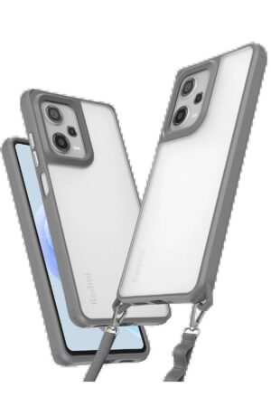 Xiaomi Redmi Note 12 Pro 5G Kılıf Penta Silikon Kılıf - Titan Gri-(5796)