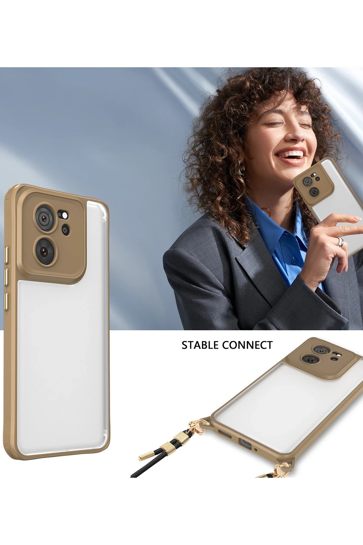 Xiaomi Mi 13T Pro Kılıf Penta Silikon Kılıf - Titan Gri-(5796) - Görsel 3