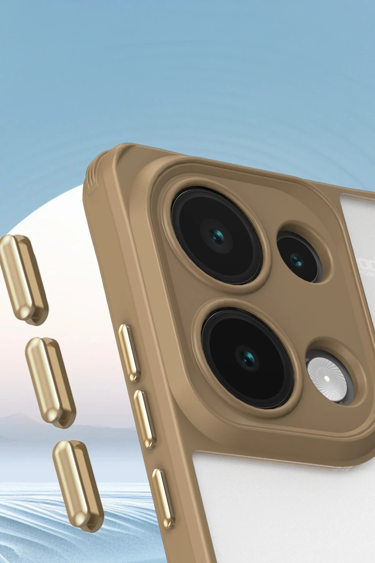 Xiaomi Redmi Note 13 Pro 5G Kılıf Penta Silikon Kılıf - Siyah-(5796) - Görsel 2