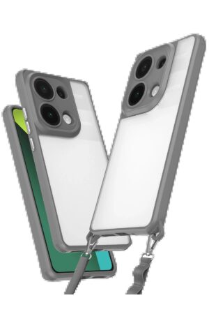 Xiaomi Redmi Note 13 Pro 5G Kılıf Penta Silikon Kılıf - Titan Gri-(5796)