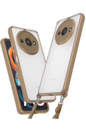 Xiaomi Redmi A3 4G Kılıf Penta Silikon Kılıf - Çöl Titanyum-(5796)