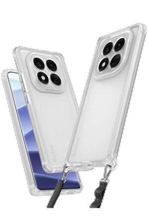 Xiaomi Redmi Note 14 Pro 4G Kılıf Penta Silikon Kılıf - Şeffaf-(5796)