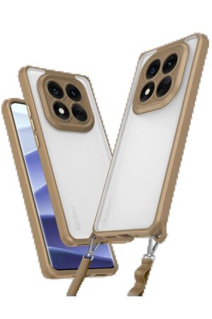 Xiaomi Redmi Note 14 Pro 5G Kılıf Penta Silikon Kılıf - Çöl Titanyum-(5796)