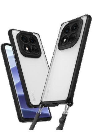 Xiaomi Redmi Note 14 Pro Plus Kılıf Penta Silikon Kılıf - Siyah-(5796)