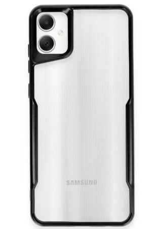 Samsung Galaxy A06 Kılıf Boyi Silikon Kapak - Siyah-(5796)