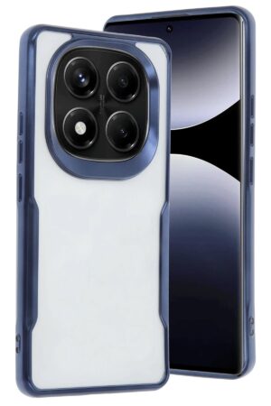 Xiaomi Redmi Note 14 Pro 4G Kılıf Boyi Silikon Kapak - Lacivert-(5796)