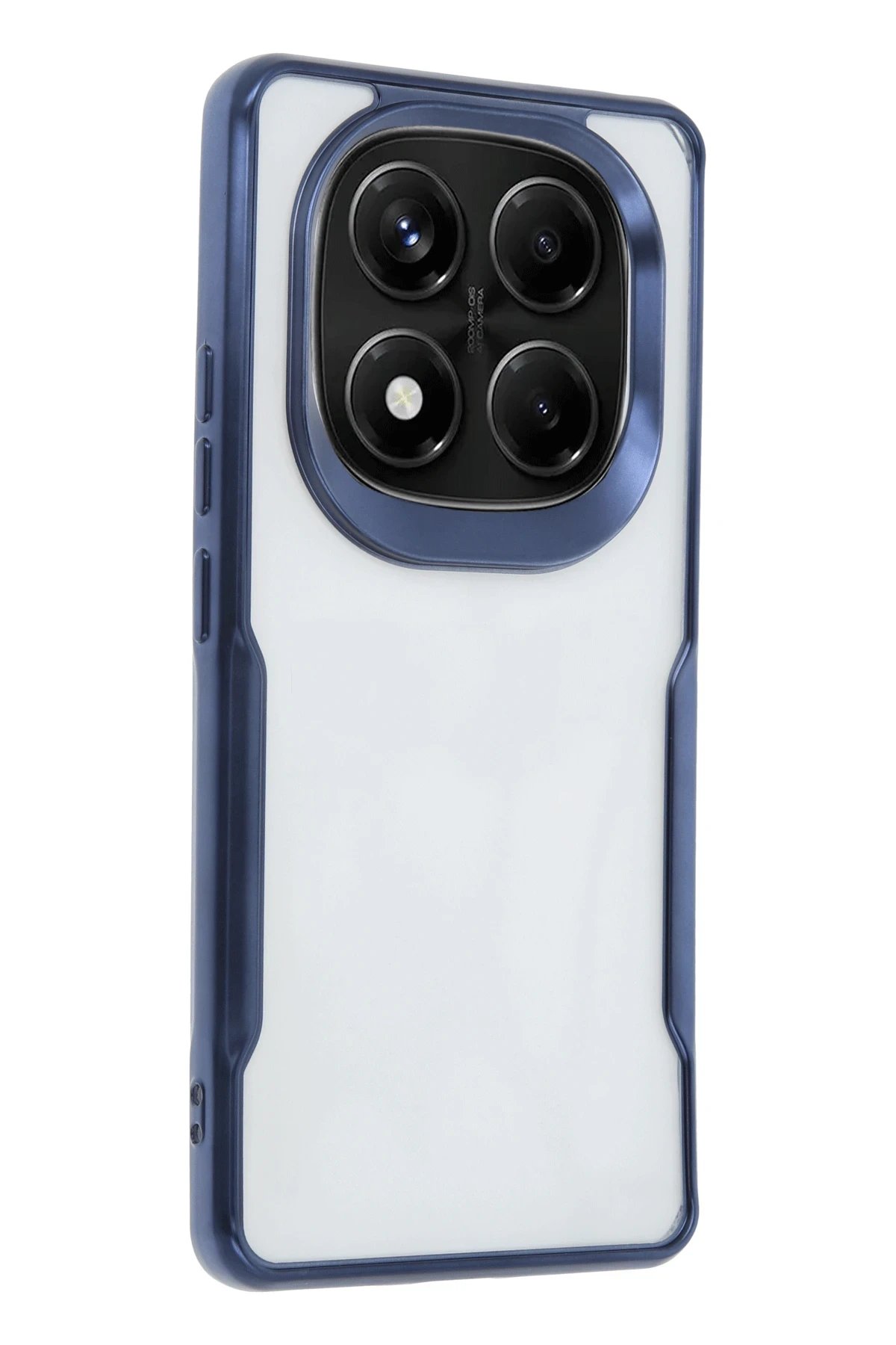 Xiaomi Redmi Note 14 Pro 4G Kılıf Boyi Silikon Kapak - Lacivert-(5796) - Görsel 2