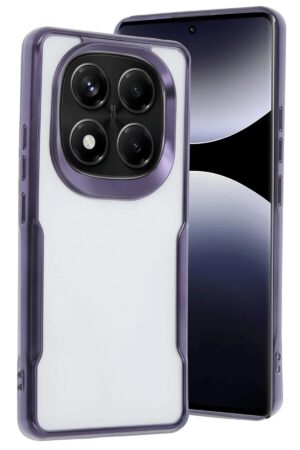 Xiaomi Redmi Note 14 Pro Plus Kılıf Boyi Silikon Kapak - Derin Mor-(5796)