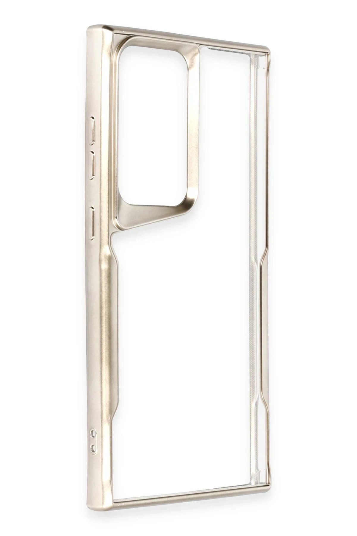 Samsung Galaxy S25 Ultra Kılıf Boyi Silikon Kapak - Titan Gri-(5796) - Görsel 2