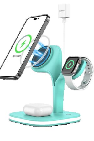 YM-UD22 Kablosuz Şarj Masaüstü Set - Yeşil-(5796)