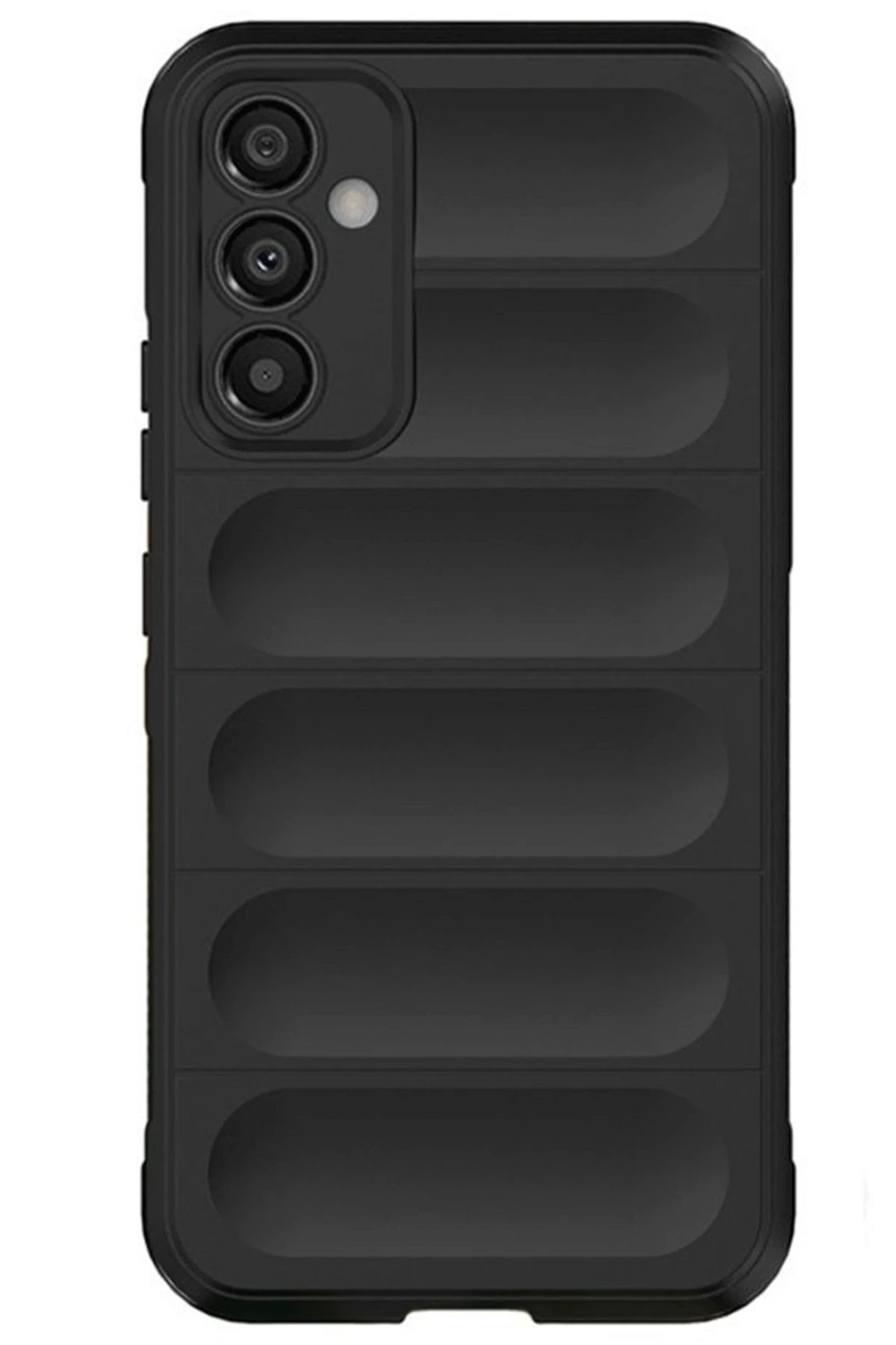 Samsung A56 Kılıf Optimum Silikon - Siyah-(5796) - Görsel 2