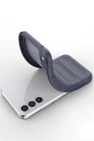 Samsung A56 Kılıf Optimum Silikon - Lacivert-(5796)