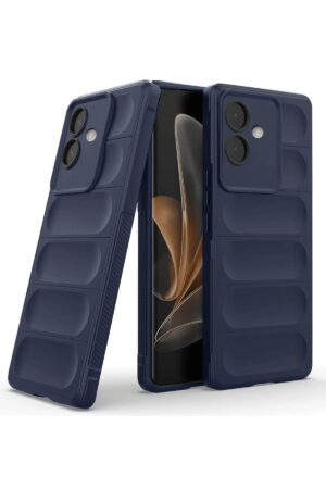 Oppo A3 Kılıf Optimum Silikon - Lacivert-(5796)