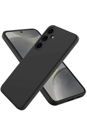 Samsung Galaxy A36 Kılıf First Silikon - Siyah-(5796)