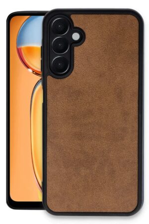 Samsung Galaxy A36 Kılıf Aras Deri Kapak - Taba-(5796)