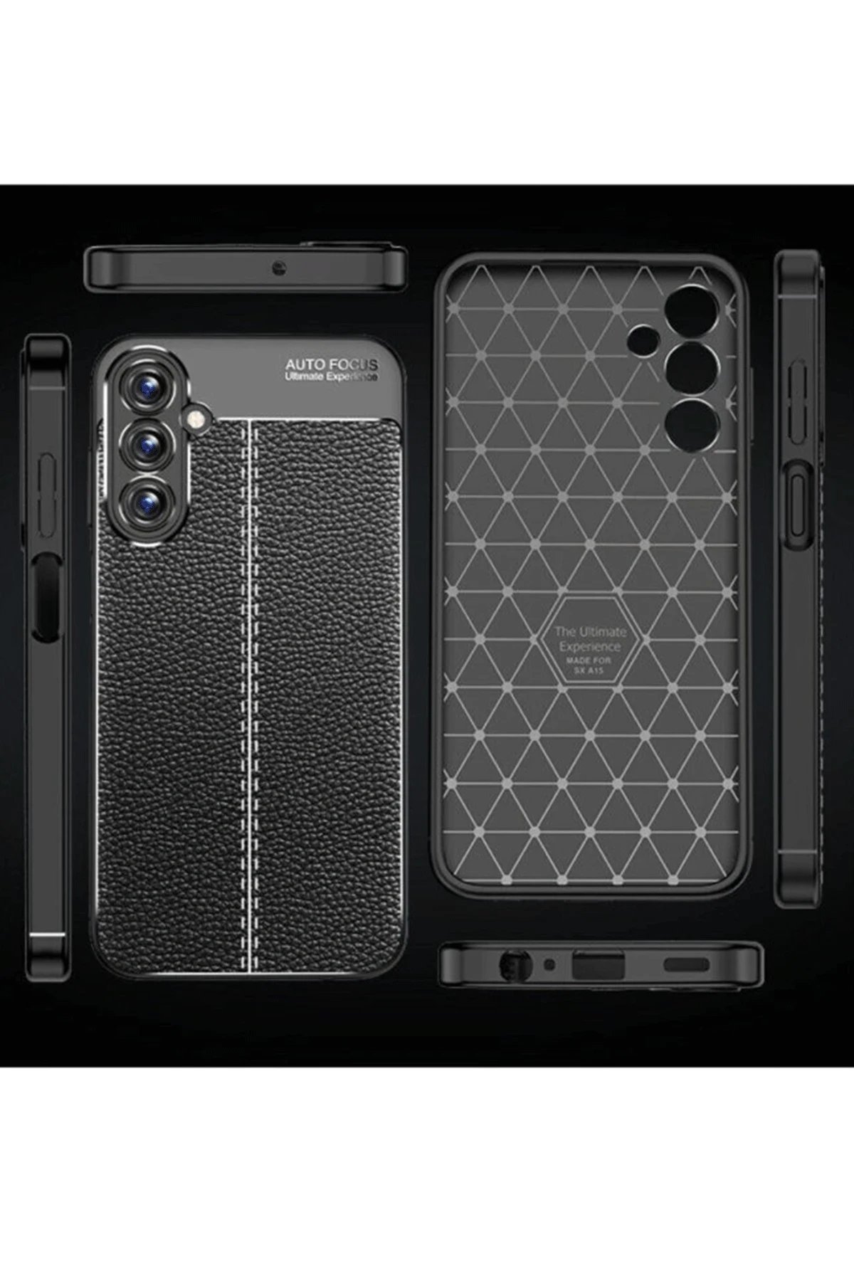 Samsung A26 Kılıf Auto Focus Kapak - Siyah-(5796) - Görsel 2