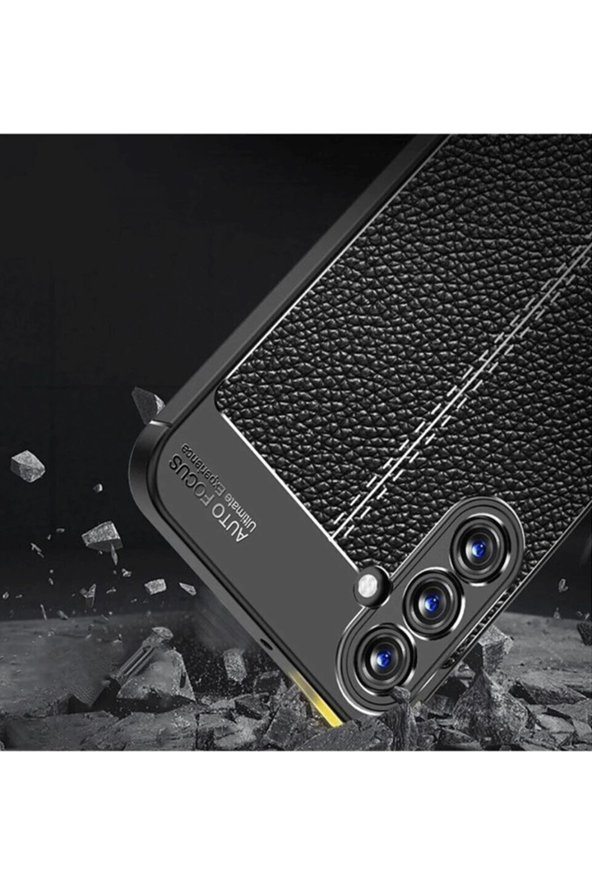 Samsung A26 Kılıf Auto Focus Kapak - Siyah-(5796) - Görsel 3