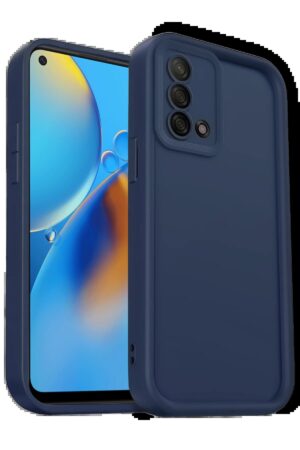 Oppo A74 4G Kılıf Viera Silikon - Lacivert-(5796)