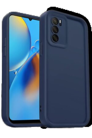 Oppo A16 Kılıf Viera Silikon - Lacivert-(5796)