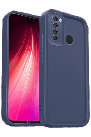 Xiaomi Redmi Note 8 Kılıf Viera Silikon - Lacivert-(5796)