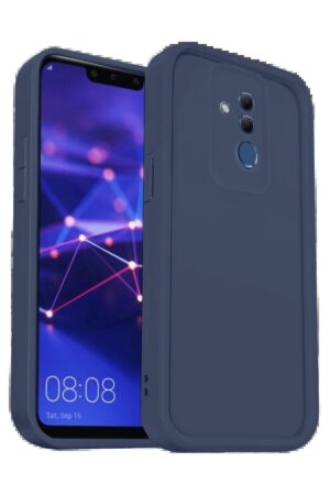 Huawei Mate 20 Lite Kılıf Viera Silikon - Lacivert-(5796)