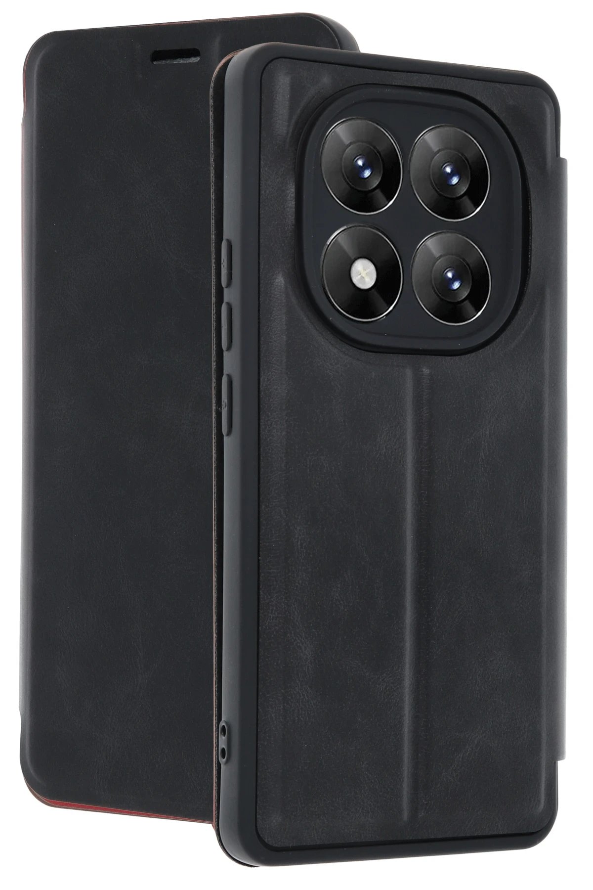 Xiaomi Redmi Note 14 Pro 5G Kılıf Flip Cover - Siyah-(5796) - Görsel 3