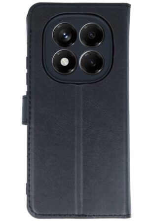 Xiaomi Redmi Note 14 Pro 5G Kılıf Trend S Plus Kapaklı Kılıf - Siyah-(5796)