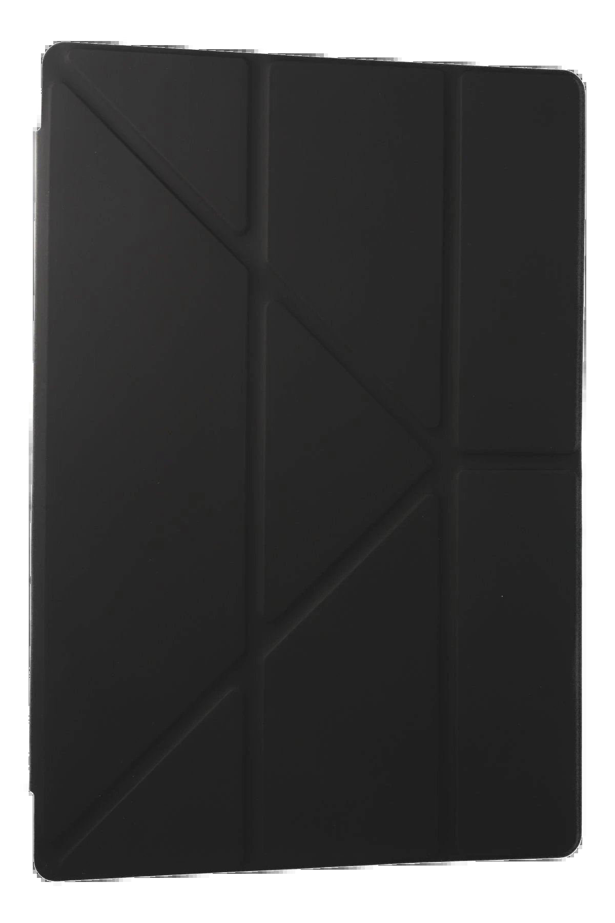 Samsung Galaxy Tab A9 Plus Kılıf Kalemlikli Mars Tablet Kılıfı - Koyu Gri-(5796)