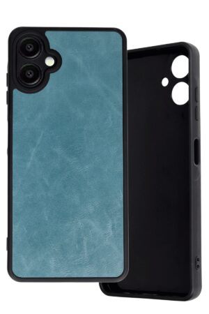 Samsung Galaxy A06 Kılıf Aras Deri Kapak - Açık Yeşil-(5796)