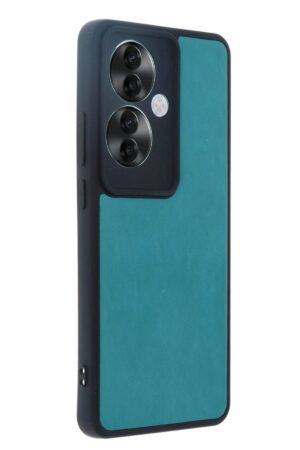 Oppo Reno 11F Kılıf Aras Deri Kapak - Açık Yeşil-(5796)