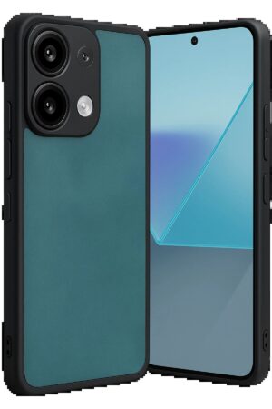 Xiaomi Redmi Note 13 4G Kılıf Aras Deri Kapak - Açık Yeşil-(5796)