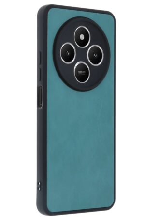 Xiaomi Redmi 14C Kılıf Aras Deri Kapak - Açık Yeşil-(5796)