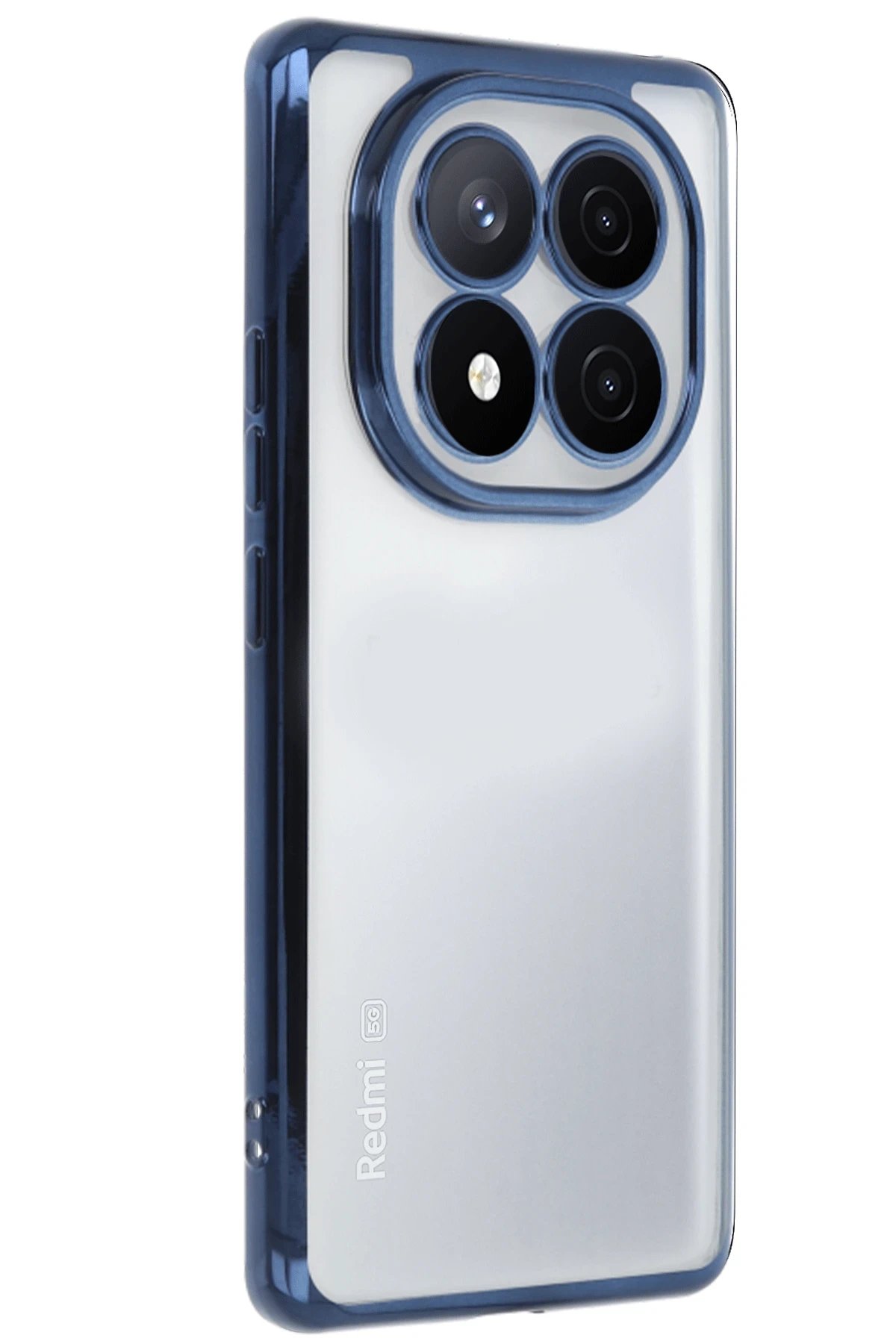 Xiaomi Redmi Note 14 Pro Plus Kılıf Lensli Silikon - Lacivert-(5796) - Görsel 2