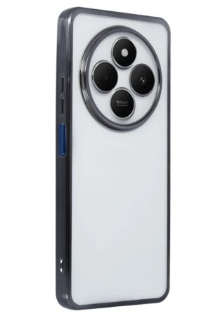 Xiaomi Redmi 14C Kılıf Lensli Silikon - Siyah-(5796)