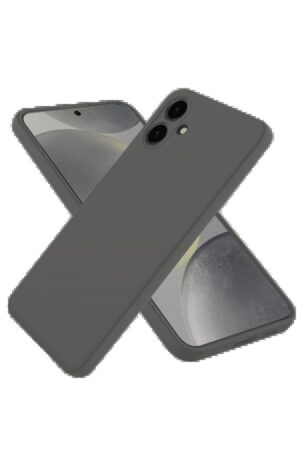 Samsung Galaxy A06 Kılıf First Silikon - Gri-(5796)