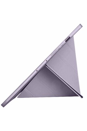 Samsung Galaxy X610 Tab S9 FE Plus 12.4 Kılıf Kalemlikli Mars Tablet Kılıfı - Açık Mor-(5796)