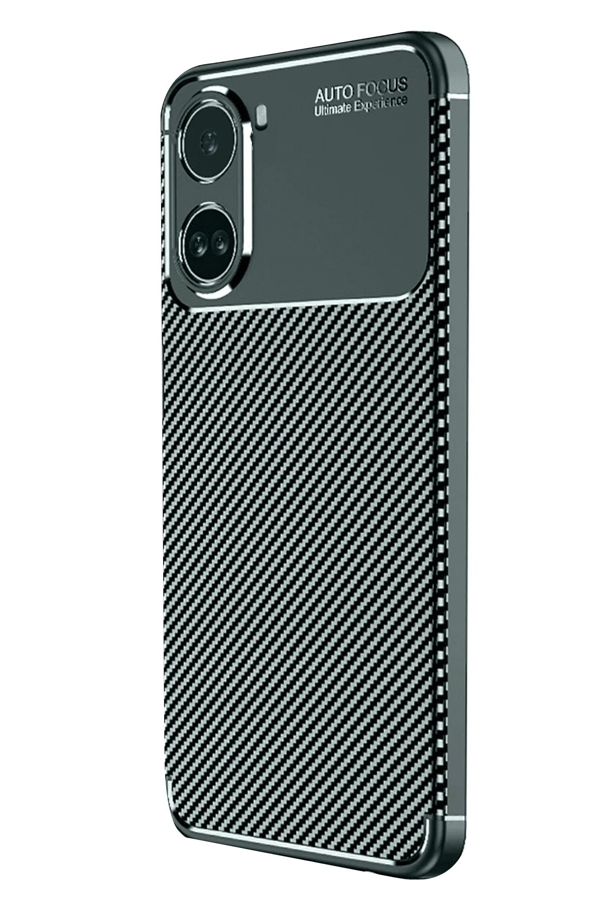 Xiaomi Poco X7 Pro Kılıf Auto Focus Karbon Kapak - Koyu Yeşil-(5796) - Görsel 2