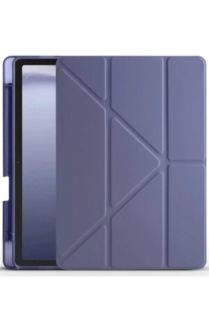 Xiaomi Redmi Pad Pro 12.1 Kılıf Kalemlikli Mars Tablet Kılıfı - Açık Mor-(5796)