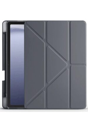 Xiaomi Redmi Pad Pro 12.1 Kılıf Kalemlikli Mars Tablet Kılıfı - Koyu Gri-(5796)